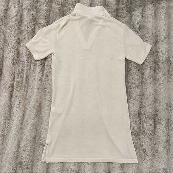 H&M Cream Knit Oversized Costal Summer Dress - Picture 3 of 5